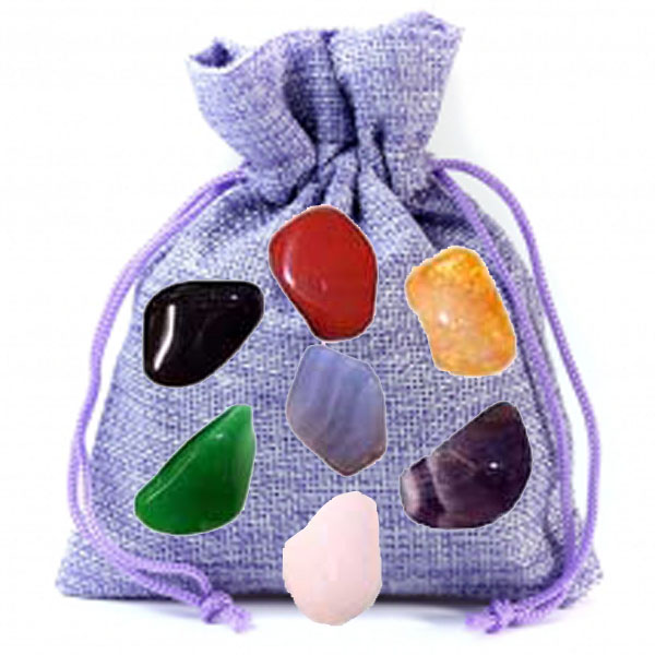 KIT PEDRAS 7 CHAKRAS